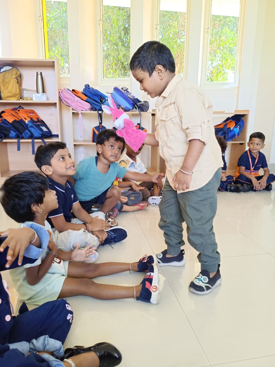 Show and tell group activity